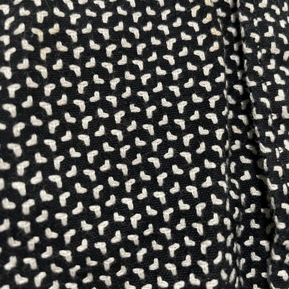 Frank & Oak Black and White Woven Cotton Short Sleeve Button Up - Medium $30 - Picture 3 of 6